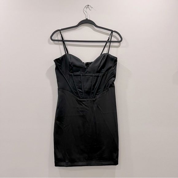 ‼️3/$30‼️ Dynamite Scarlett Corset Satin Mini Dress - Picture 1 of 5